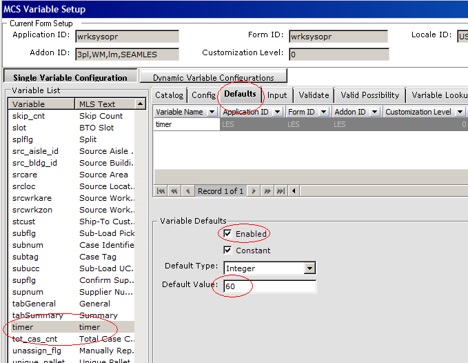 How to disable Work Queue System Operations refresh timer causing