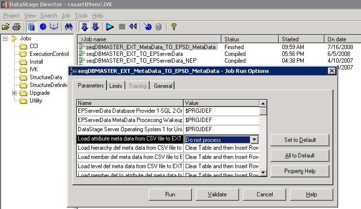 Can metadata be processed directly from the Import tables using JDA ...