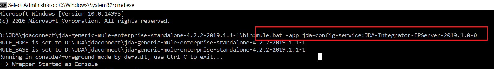 Steps to take when mule service goes down on Application server